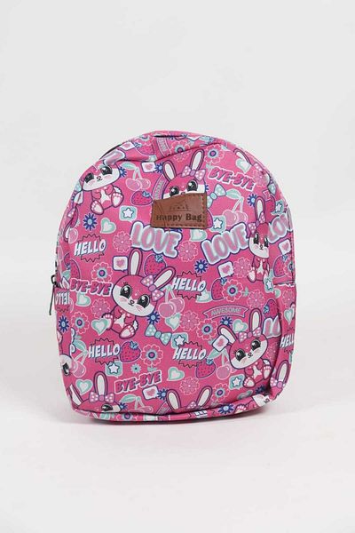 Pek Moda Children's Pink Rabbit Printed Kindergarten Backpack