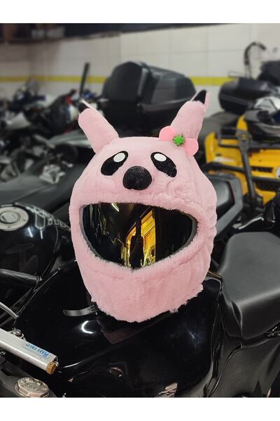 Crystal Palace peluş peluş kılıf kask kılıfı kask süsü motor aksesuarı koruyu...