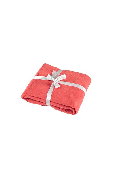 sutra Cotton TV Blanket 127x155 cm Mint-Beige-Lilac-Salmon-Ginger-Pomegranate Flower