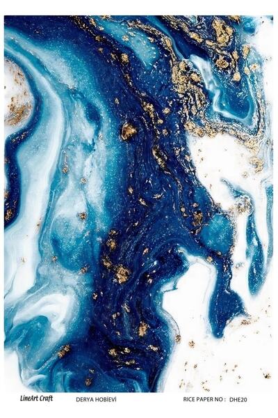 LİNEART Pirinç Dekopaj Kağıdı No:DHE20- 29X42cm