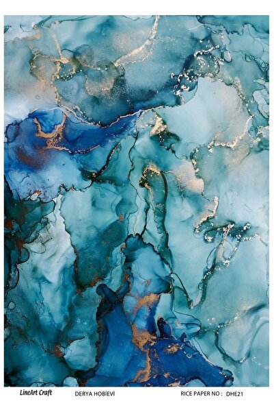 LİNEART Pirinç Dekopaj Kağıdı No:DHE21- 29X42cm