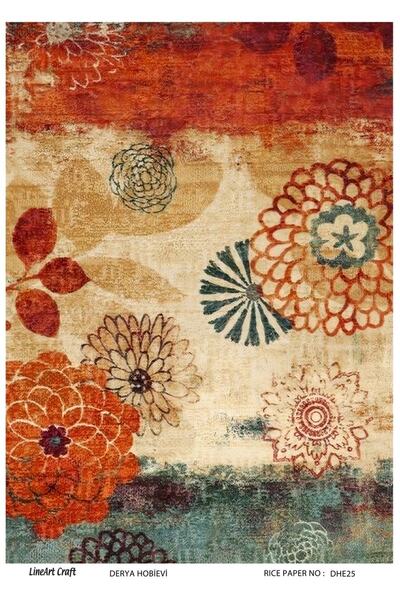 LİNEART Pirinç Dekopaj Kağıdı No:DHE25- 29X42cm
