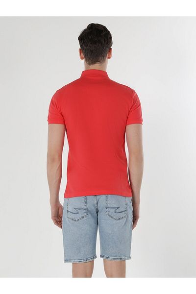 Colin's Pink Slim Fit Men's Polo - Short Sleeve
