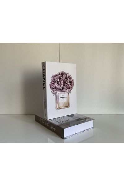 NARİBA Chanel no5 & A Tree Διακοσμητικό Βιβλίο Σετ 2 τεμαχίων