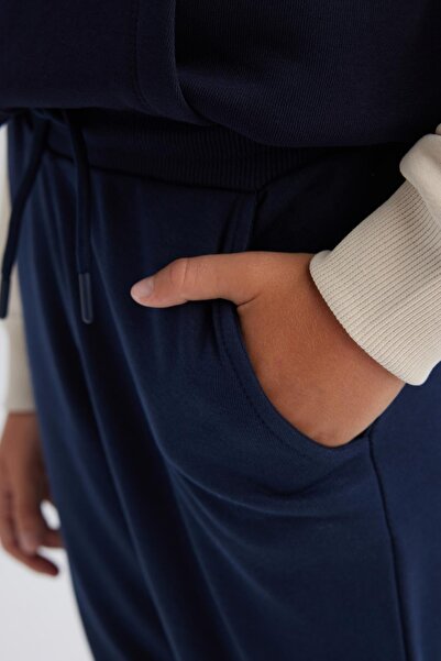 DeFacto Boy's Navy Blue School Sweatpants K8852A623Au