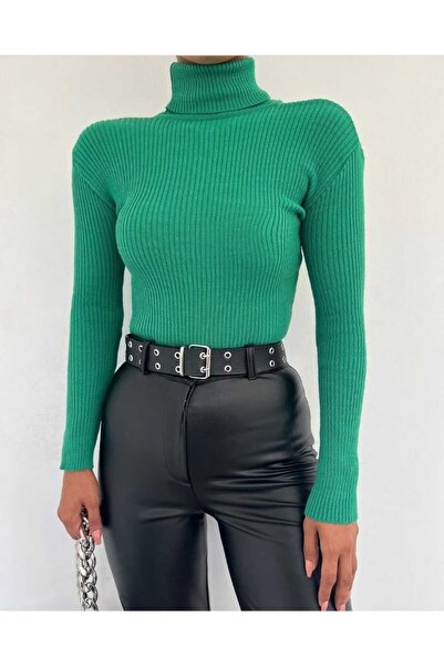 Cemre Life Πλεκτό πουλόβερ με ζιβάγκο