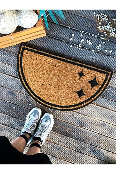 LAMONETA Glitter Star Design Koko Door Front Bristle Mat