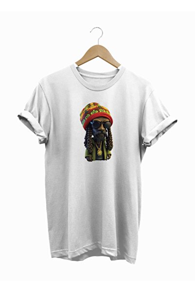WİDİ Snoop Dogg Wiggle Beret Štampano majica