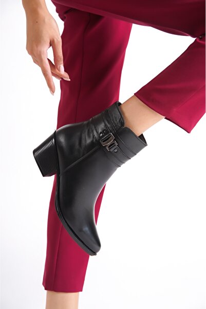 Deri Expres Шкіряні жіночі повсякденні черевики Bootie