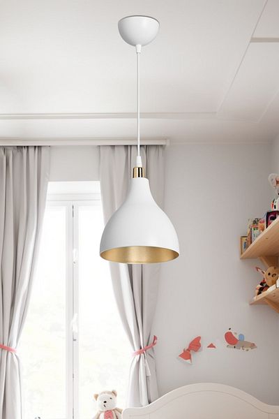AG LightDesign White Pendant Chandelier Living Room Kitchen Hallway Bedroom Lamp