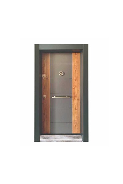 tezwood Tez11450 Statik Kasalı Düz Model Ekonomik Daire Kapısı Gizli Ayarlı