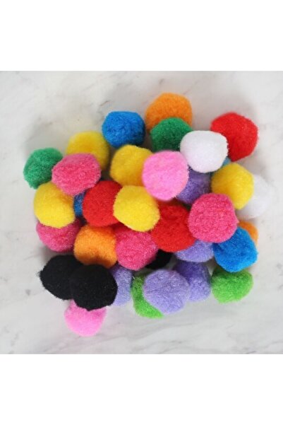 Lider & Nevada Ponpon 30 mm 15 Li 1 Paket Karışık Renk