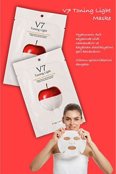 Uniquem One Toning Light Sticking Anında Aydınlatıcı Yatıştırıcı Vitamin Maskesi Xlmv7