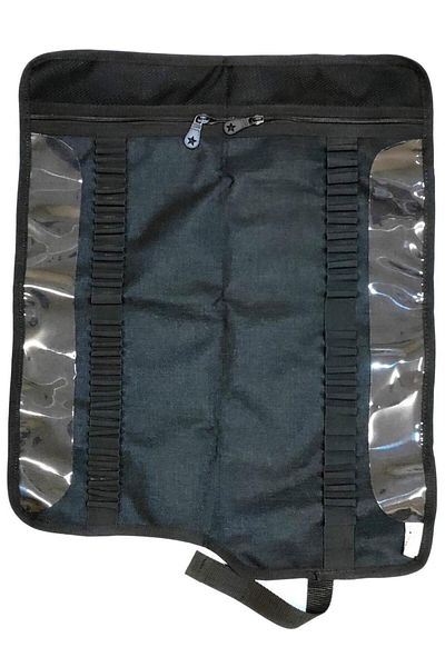 Jacbag Geantă pentru stilou cu rolă elastică Senior XL 60, neagră JAC-19