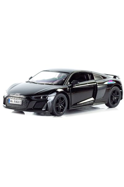 hediyecik Audi R8 Coupe Diecast Model Araba Siyah 12 Cm