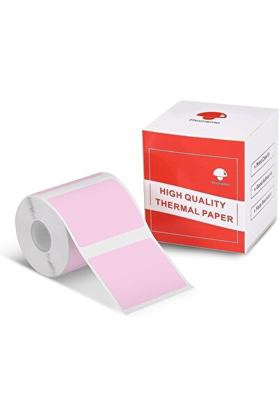Phomemo 40x30mm/230adet Pembe Etiket - M110/m221/m220/m120/m200/m110s Uyumlu ...