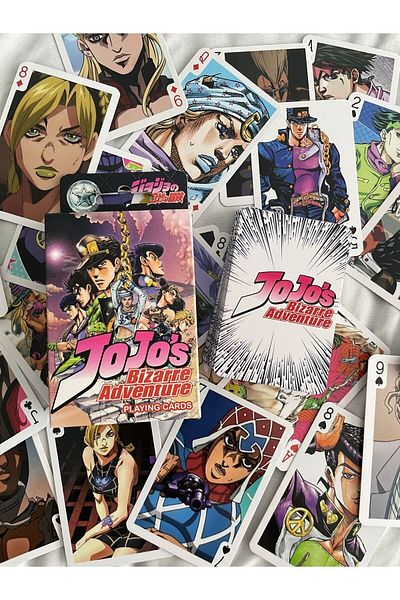 Planet Butik Jojo's Bizarre Adventure Playing Card Poker Card