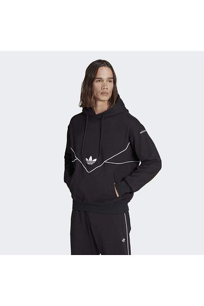 adidas C Hoodie FT - Φούτερ με κουκούλα με χαλαρή εφαρμογή