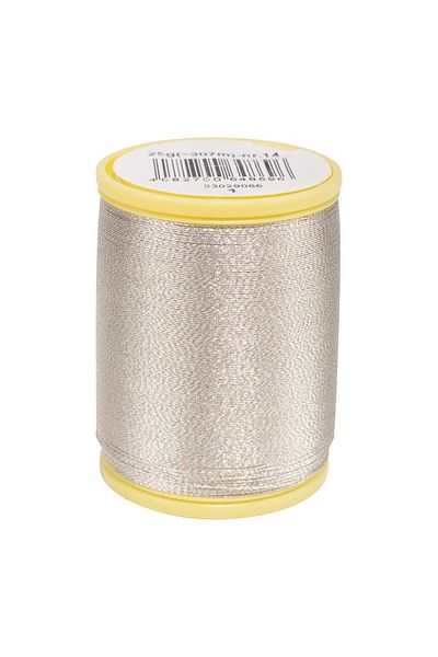 ATMACA TUHAFİYE Anchor Anchor 01No Hand Glitter 25 Grams Large Spool - Hand Embroidery Thread Metallic Number 1 Silver