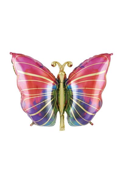 kidspartim بالون رقائق الفراشة الملون