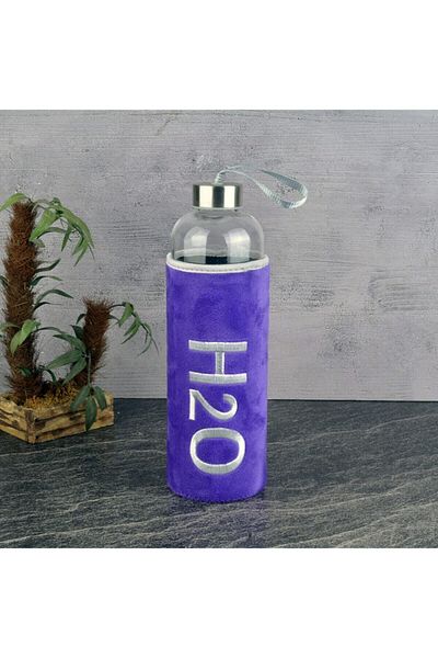 Tohana H20 Glass Flask with Case 1000 ml