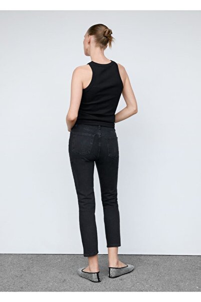 MANGO Woman Cropped skinny jean