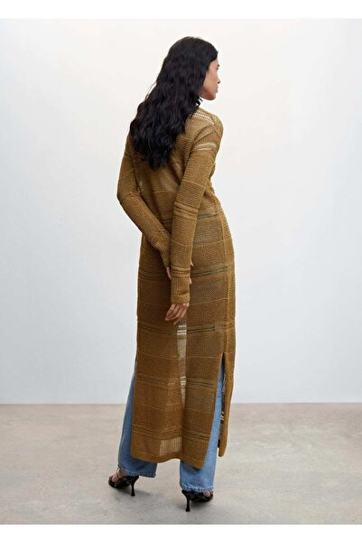 MANGO Woman Yanları Yırtmaçlı Hırka