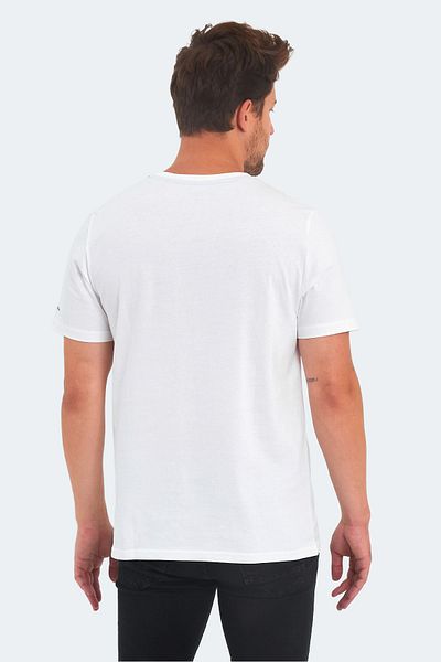 lumberjack Ανδρικό μπλουζάκι 3M ML NECROC 11URBNA16 3FX Λευκό