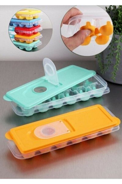 YUMMY Ice Mold Silicone Non-Stick Push-Out Ice Mold