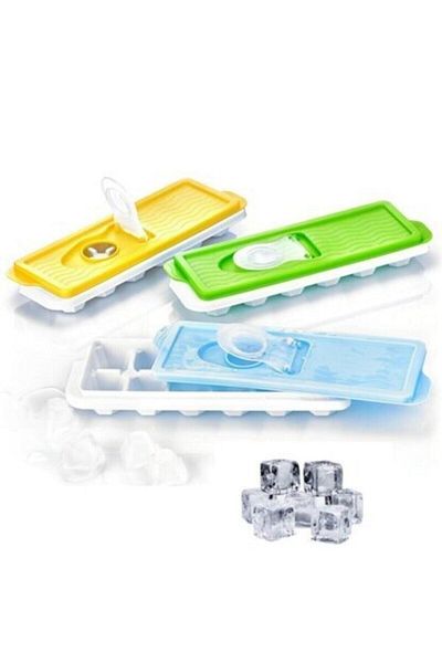 YUMMY Ice Mold Silicone Non-Stick Push-Out Ice Mold