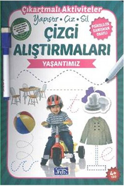 Parıltı Yayıncılık Çizgi Alıştırmaları - Yaşantımız