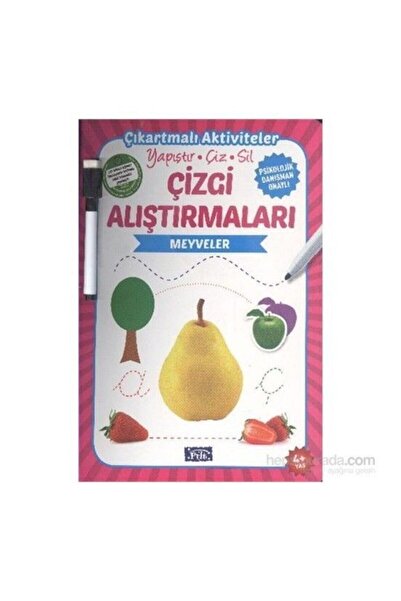 Parıltı Yayıncılık Line Exercises - Fruits |   Glitter Commission |