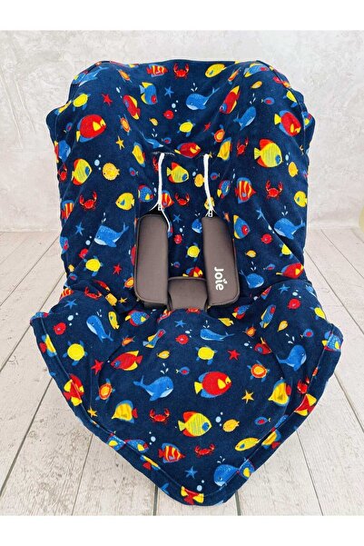 JUNİPERUS Piko Pamuk Çok Amaçlı Oto Koltuk Puset Kılıfı Çift Katlı