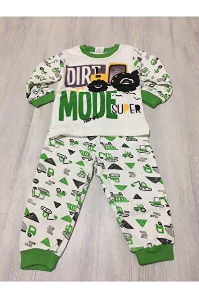 Süpermini سوبر ميني بيبي سوبر ميني 53-50-23 طقم بيجامة رجالي من قطعتين بتصميم...