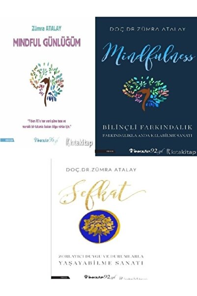 Destek Yayınları Mindfulness Bilinçli Farkındalık-Şefkat-Mindful Günlüğüm - K...