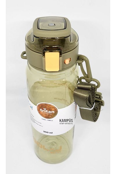 Gıpta Cool-J Well 900ml Green Hanging Lockable Tritan K7560 Flask