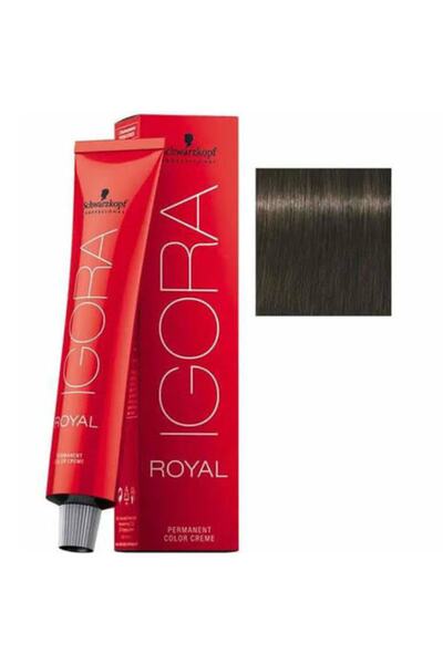 Schwarzkopf Igora Royal Permanet Color Creme - Saç Boyası No: 5-1 Açık Kahve ...
