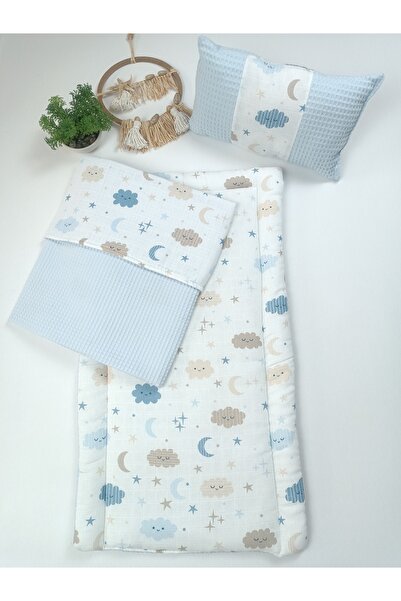 BELLOT طقم بطانية موسلين مفتوح من الأسفل، بطانية متعددة الأغراض