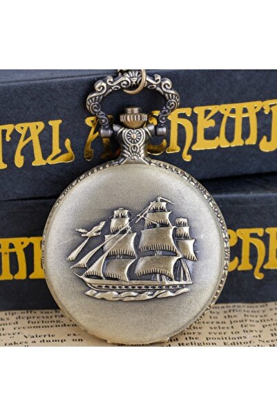 keyfim shop Kişiye Özel Tren Kabartmalı Büyük Boy Köstekli Saat Kolye