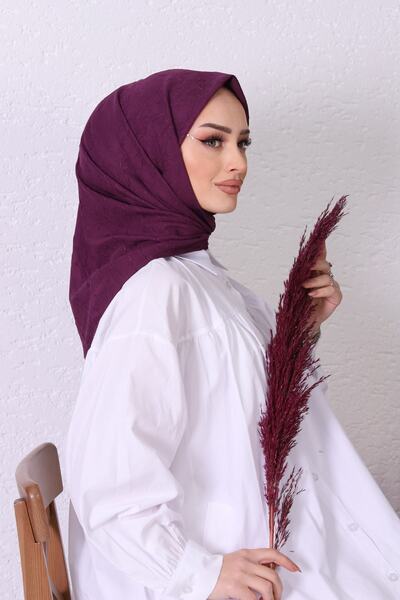 shalby Bamboo Scarf Purple