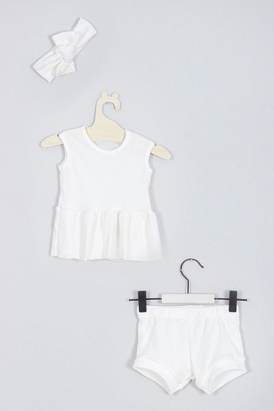 ADABEBEK Baby Bandana Shorts Top and Bottom Set