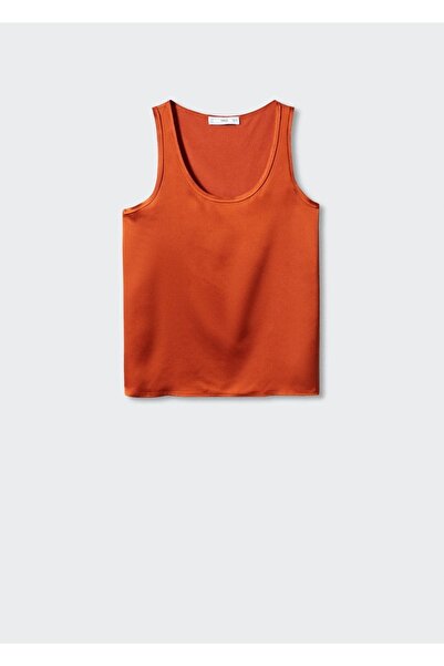 MANGO Woman Strappy Casual Top