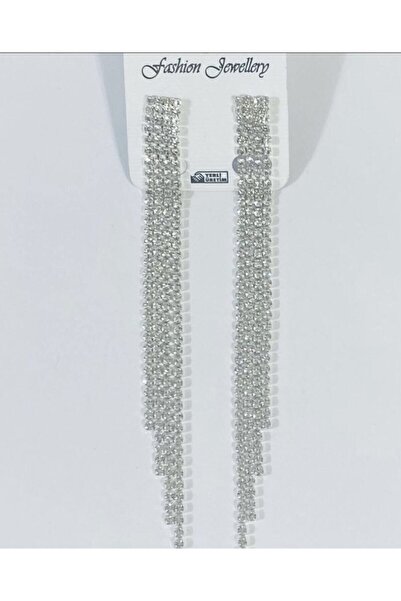 Yağmur Aksesuar ve Takı dünyası Sallanan Taşlı Küpe