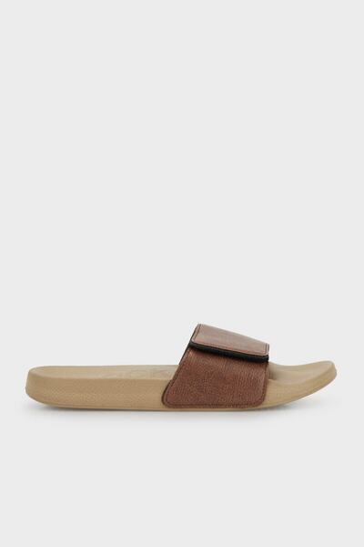 Dockers Logo Velcro Flat Slippers Men's Slippers 226324   3Fx