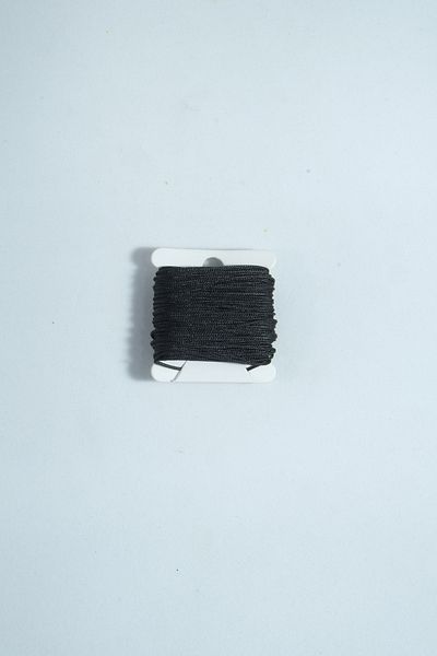 Eskişehir hobi sanat 0,8 mm 10 μέτρα Μαύρο Χρώμα Αλεξίπτωτο Σχοινί Μακραμέ Βραχιόλι Κολιέ Κοσμήματα Σχεδιασμός Σχοινί