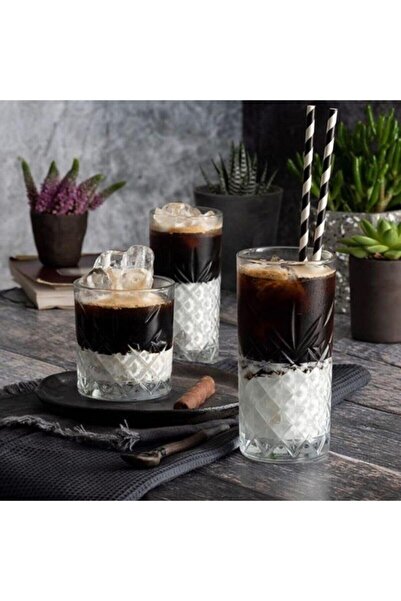 Paşabahçe طقم مياه ومشروب غازي مكون من 12 قطعة من تايمليس