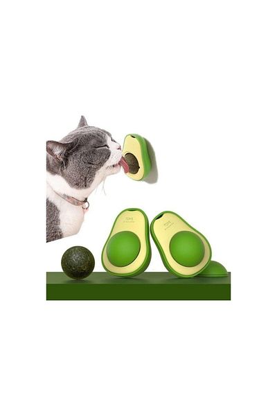 pekial Green Mayn Avocado Catnip Cat Grass Ball and Mint Toy