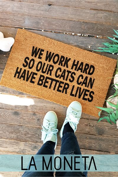 LAMONETA Cats Life Design Koko Bristle Mat