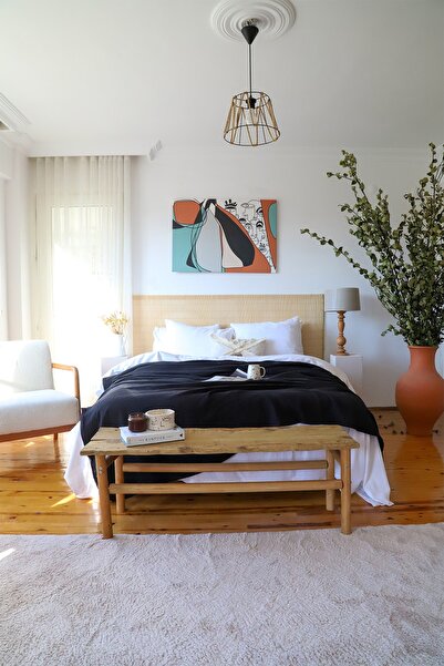 vivamaison Double 4 Layers Muslin Pique Bedspread Cotton Double Sided Black 220x240 cm