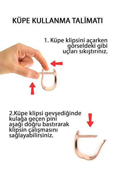 Feays Silver 925 Ayar Gümüş Mineli Taşlı Uğur Böceği Çocuk Küpesi